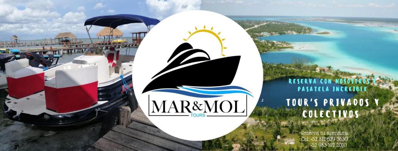 Hotel Margarita Bacalar Ngoại thất bức ảnh